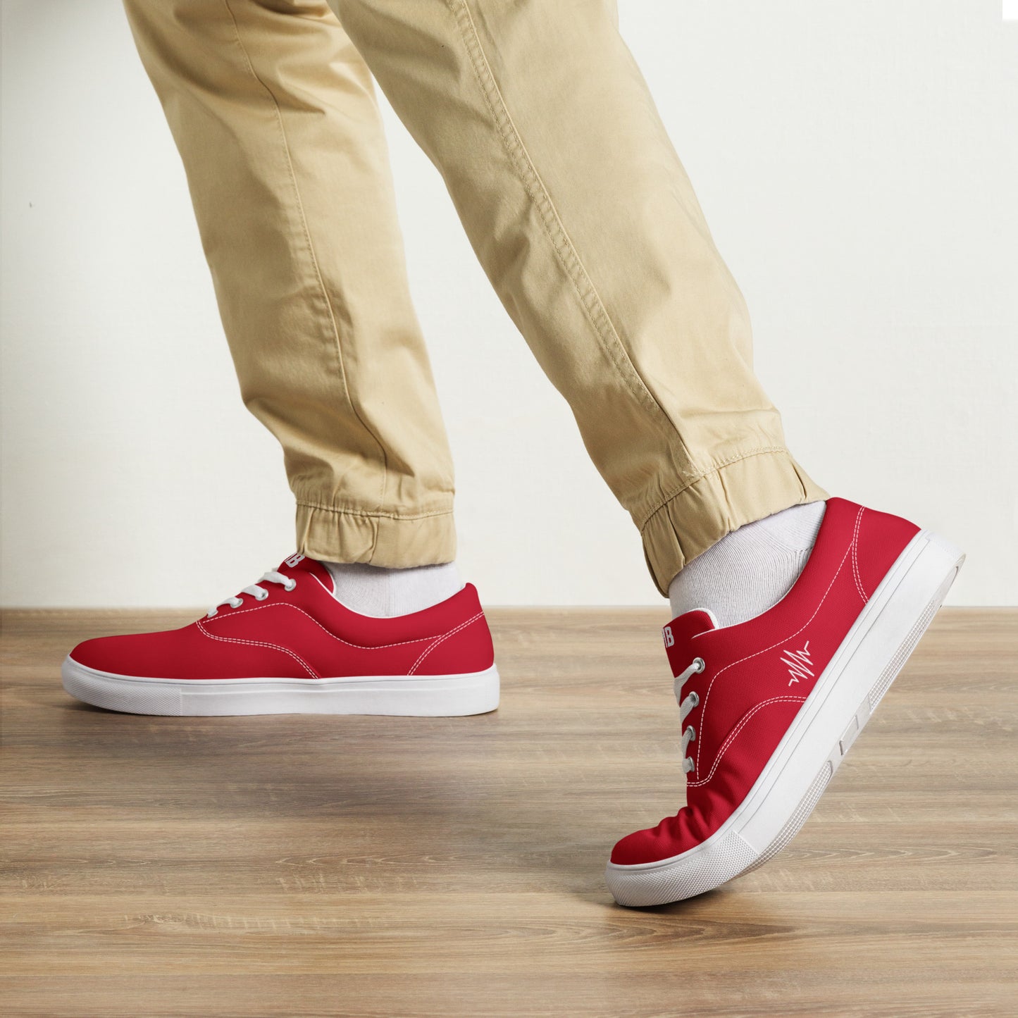 Sneakers (rood) Bewegen met Bart