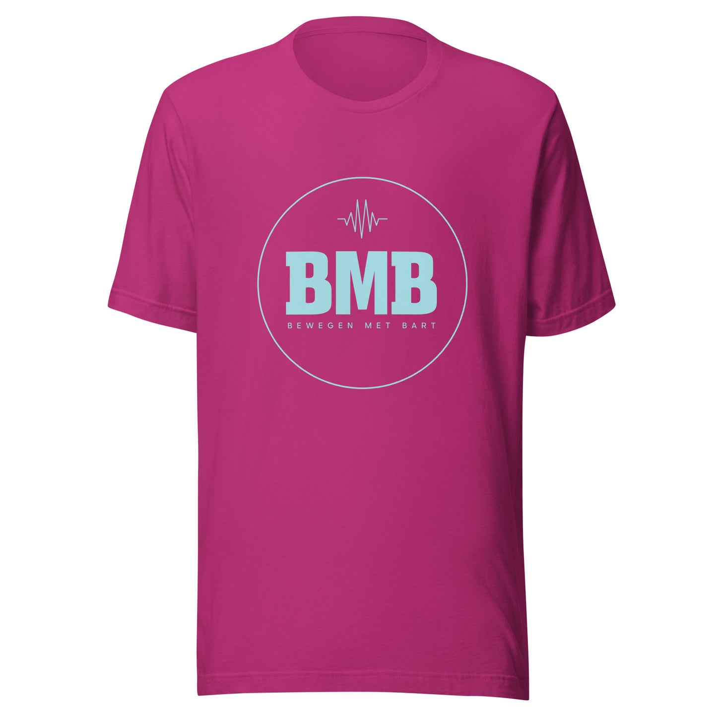 T-shirt katoen Bewegen met Bart (Uniseks)
