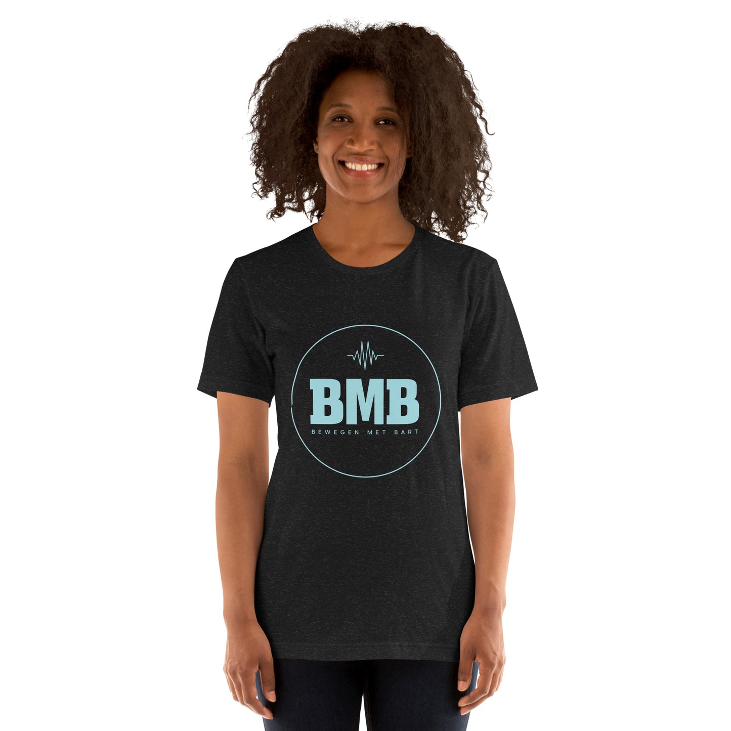 T-shirt katoen Bewegen met Bart (Uniseks)