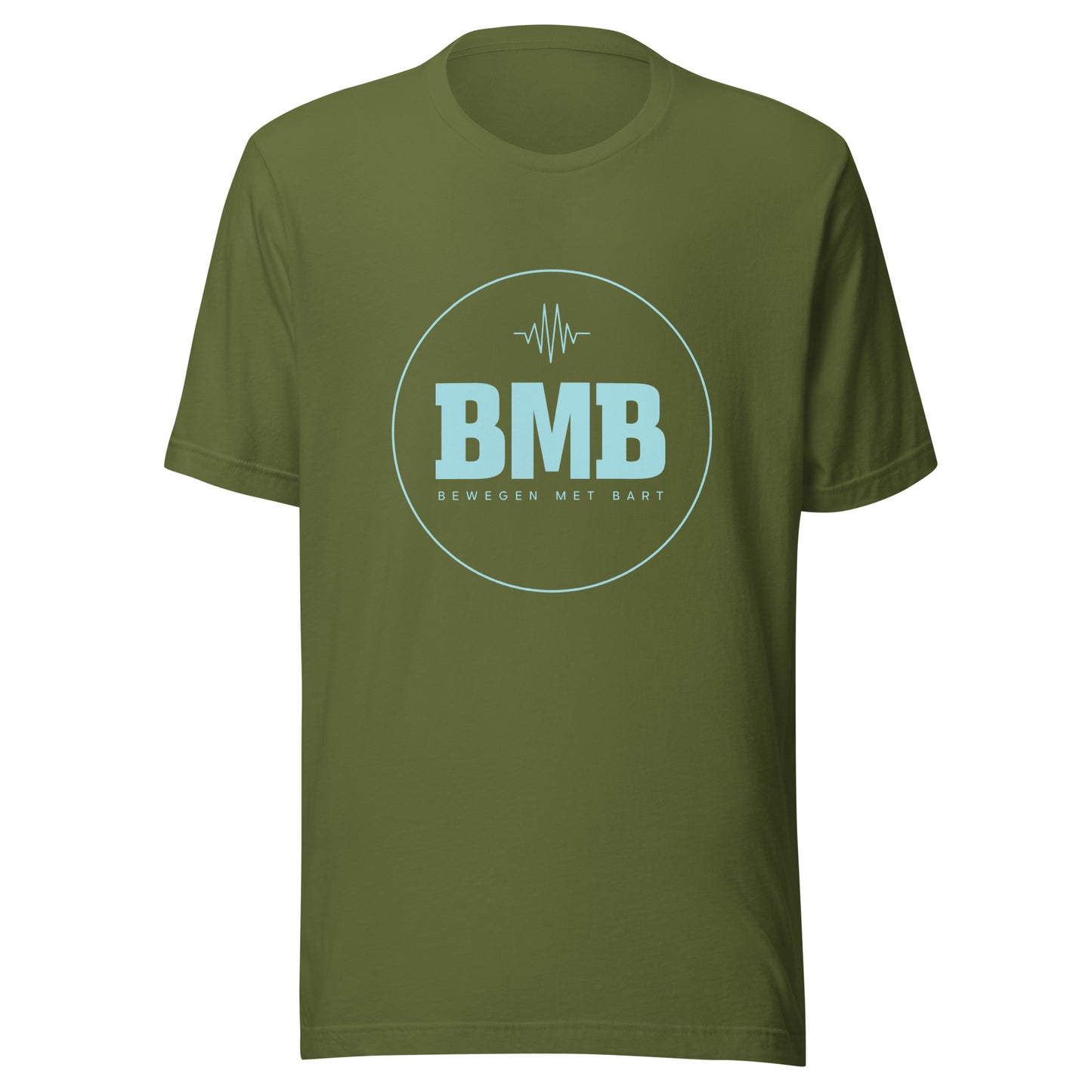 T-shirt katoen Bewegen met Bart (Uniseks)
