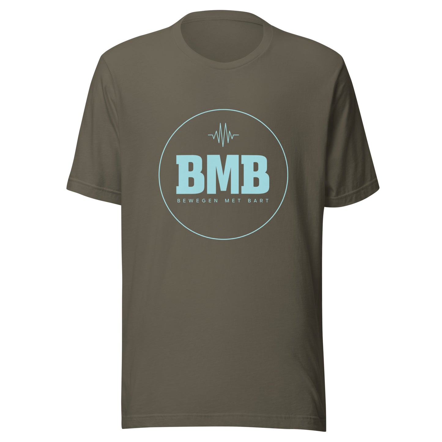 T-shirt katoen Bewegen met Bart (Uniseks)