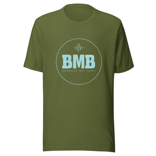 T-shirt katoen Bewegen met Bart (Uniseks)